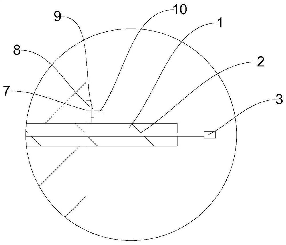 Temperature monitoring device of aluminum profile extrusion die