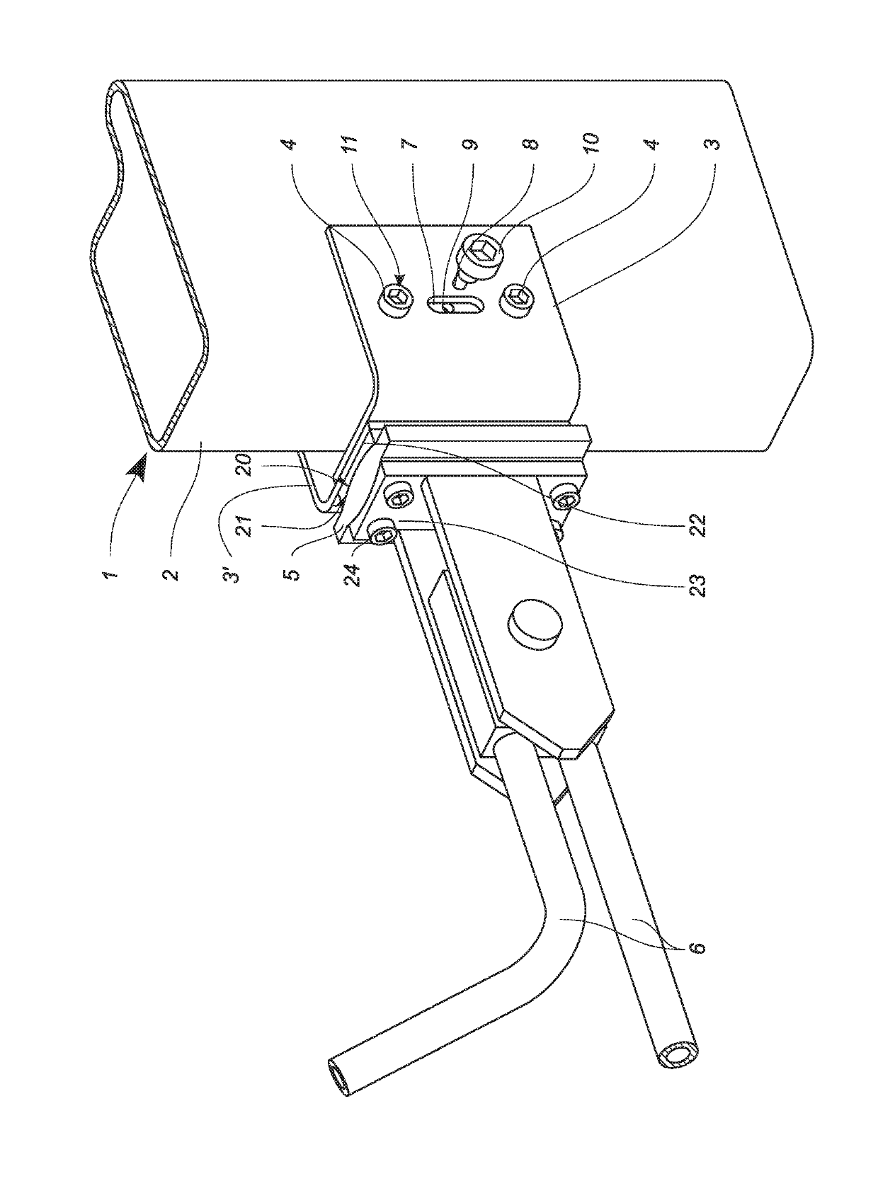 Restraint system for a driver of a vehicle