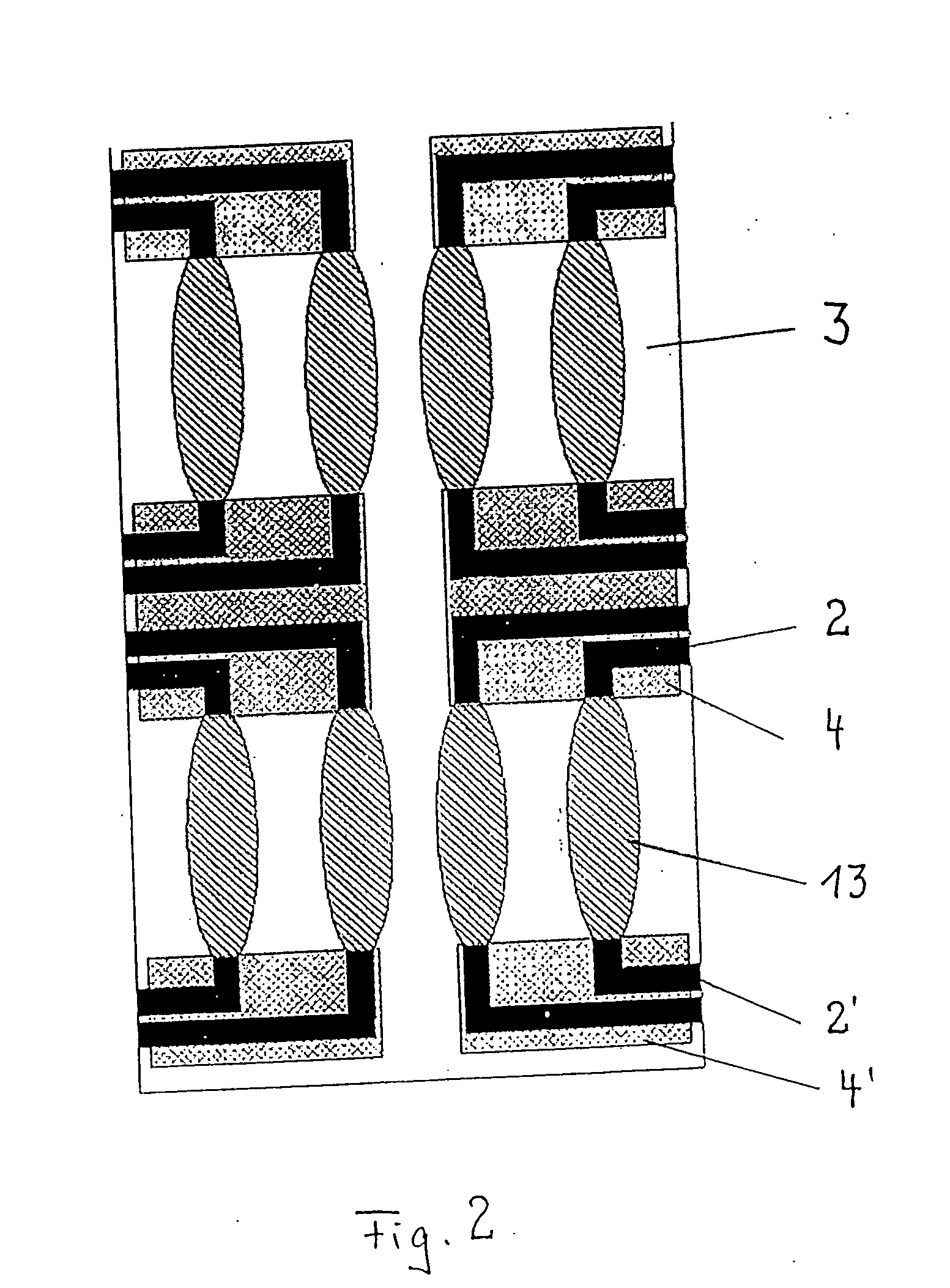 Analysis arrray comprising heatable electrodes, and methods for chemical and biochemical analysis