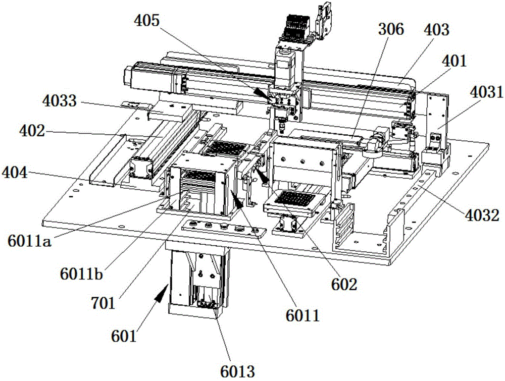 Device for detecting camera modules and method of detecting camera modules through device