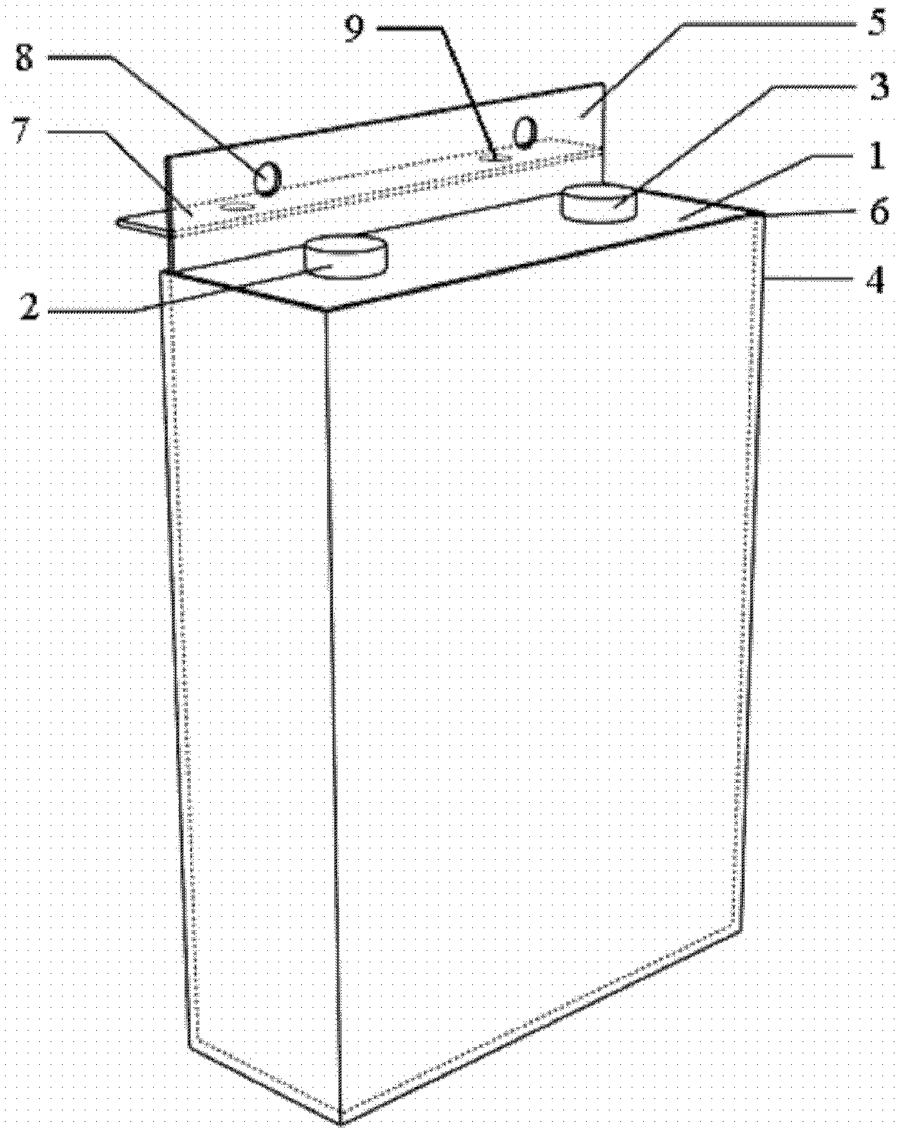 Power lithium-ion battery with temperature equalizing connection function