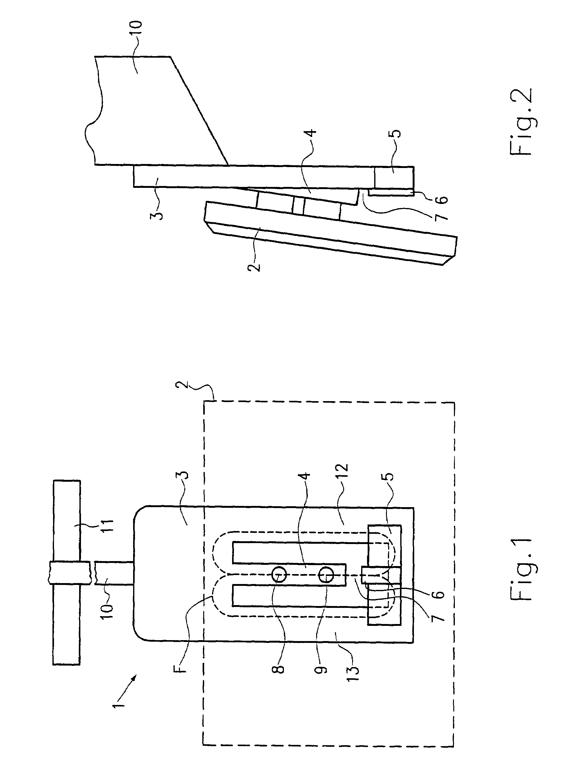 Measuring instrument and method for detecting a force