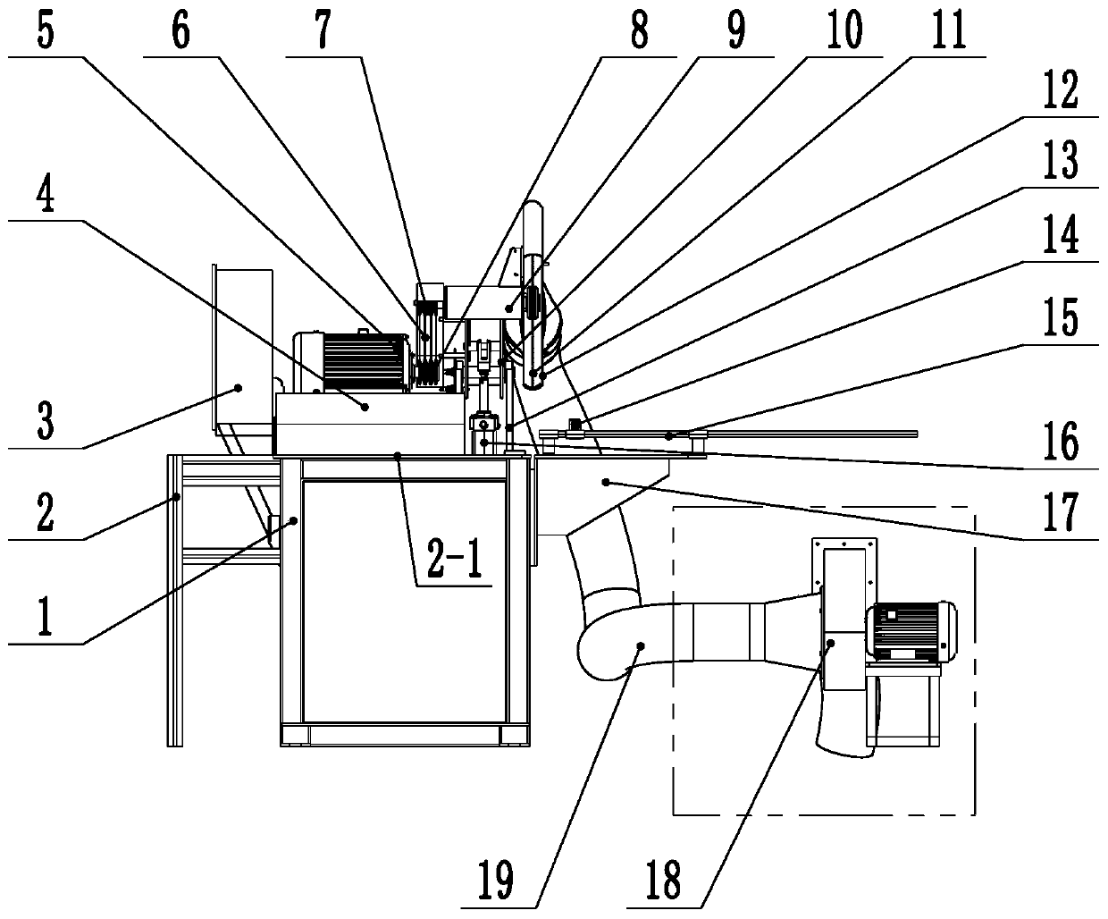 Automatic sawing equipment for straw macrofiber seedling growing rods