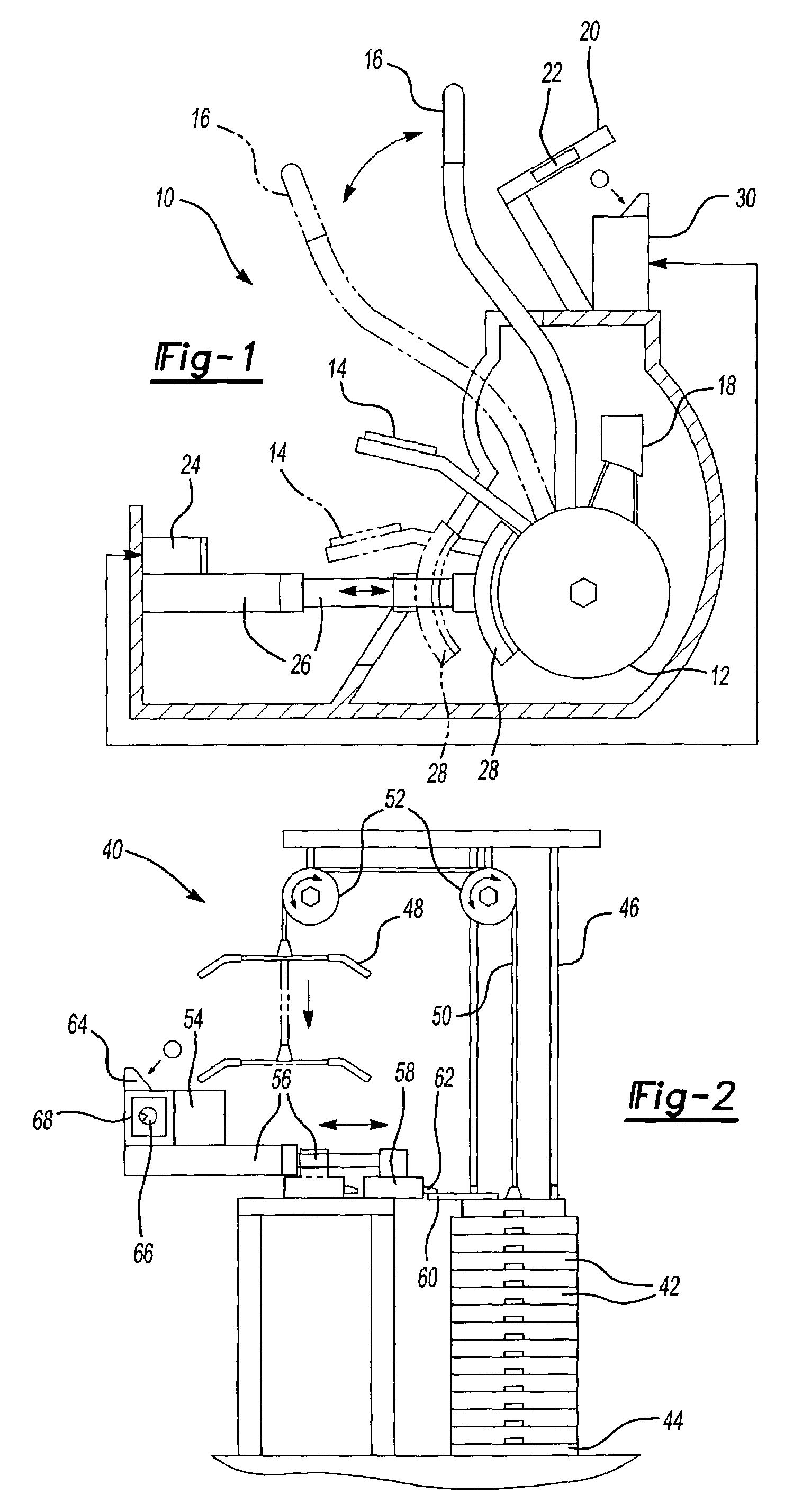 Lockout mechanism for exercise equipment