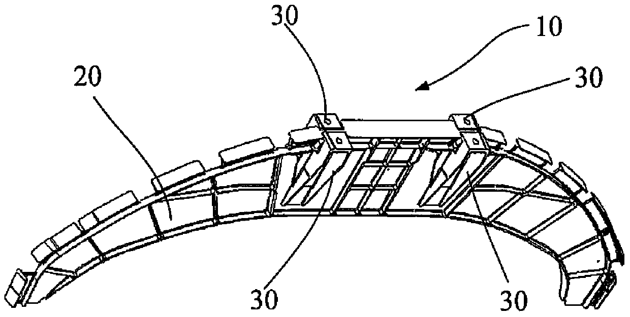 Fuselage butt joint structure connected with aircraft vertical fin and aircraft comprising fuselage butt joint structure