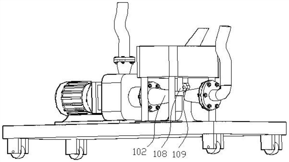 Air-conditioning water system fan coil cleaning equipment