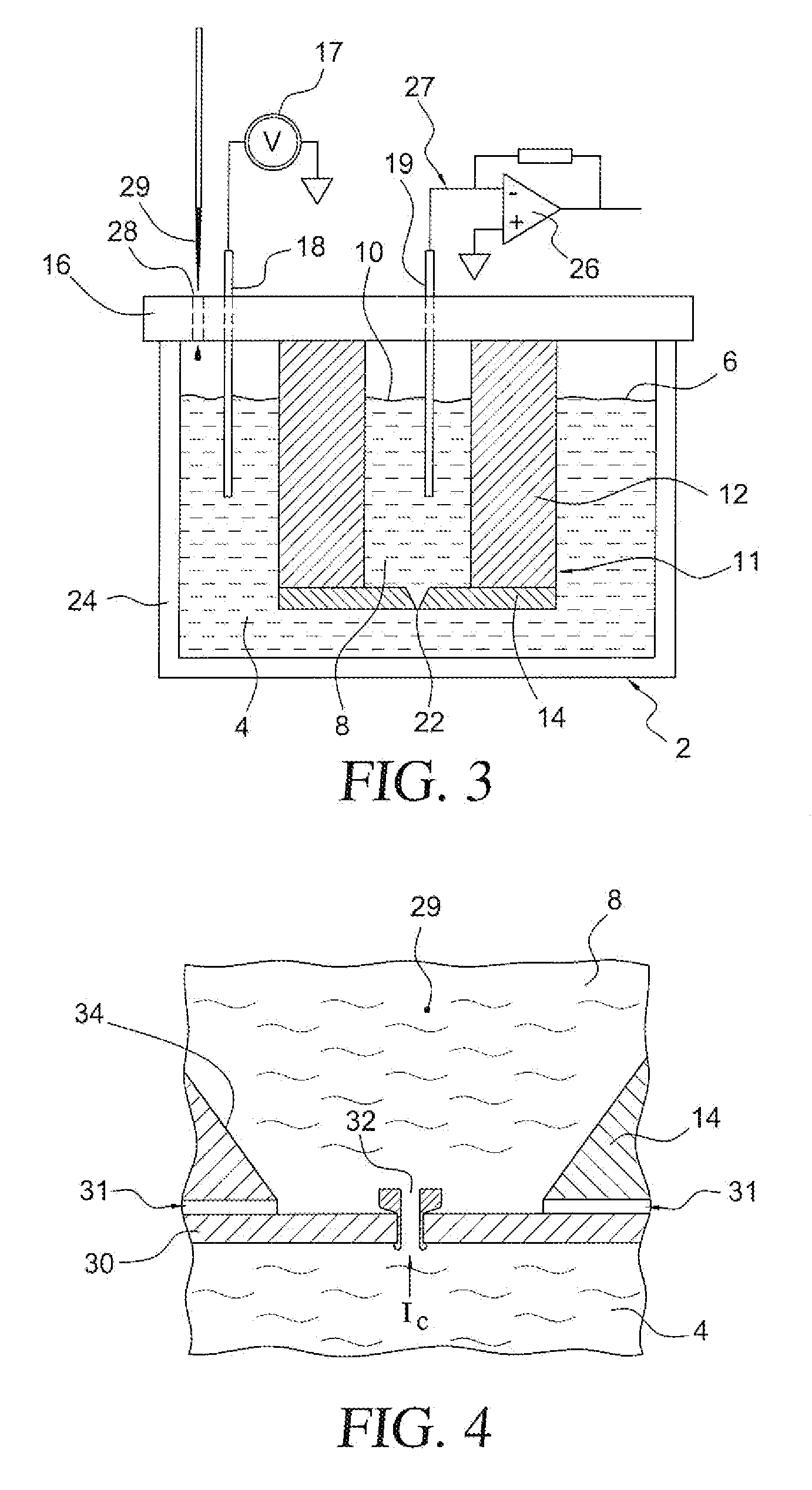Apparatus and Method for Sensing a Time Varying Ionic Current in an Electrolytic System
