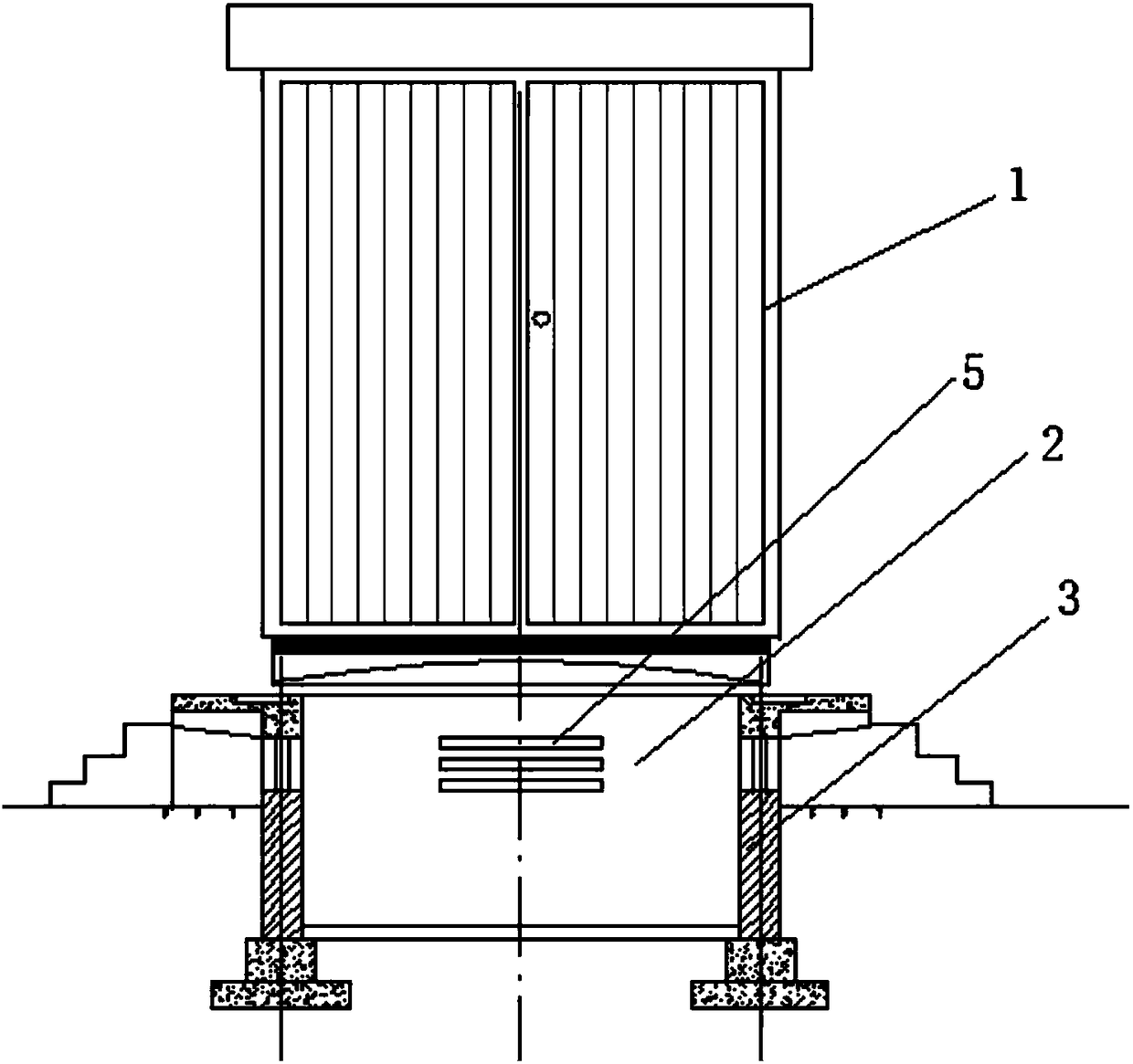 An anti-condensation box-type transformer
