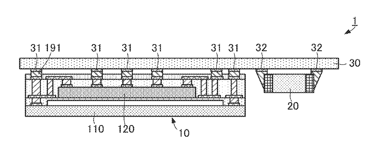 Resonance circuit complex electronic component and resonance circuit device