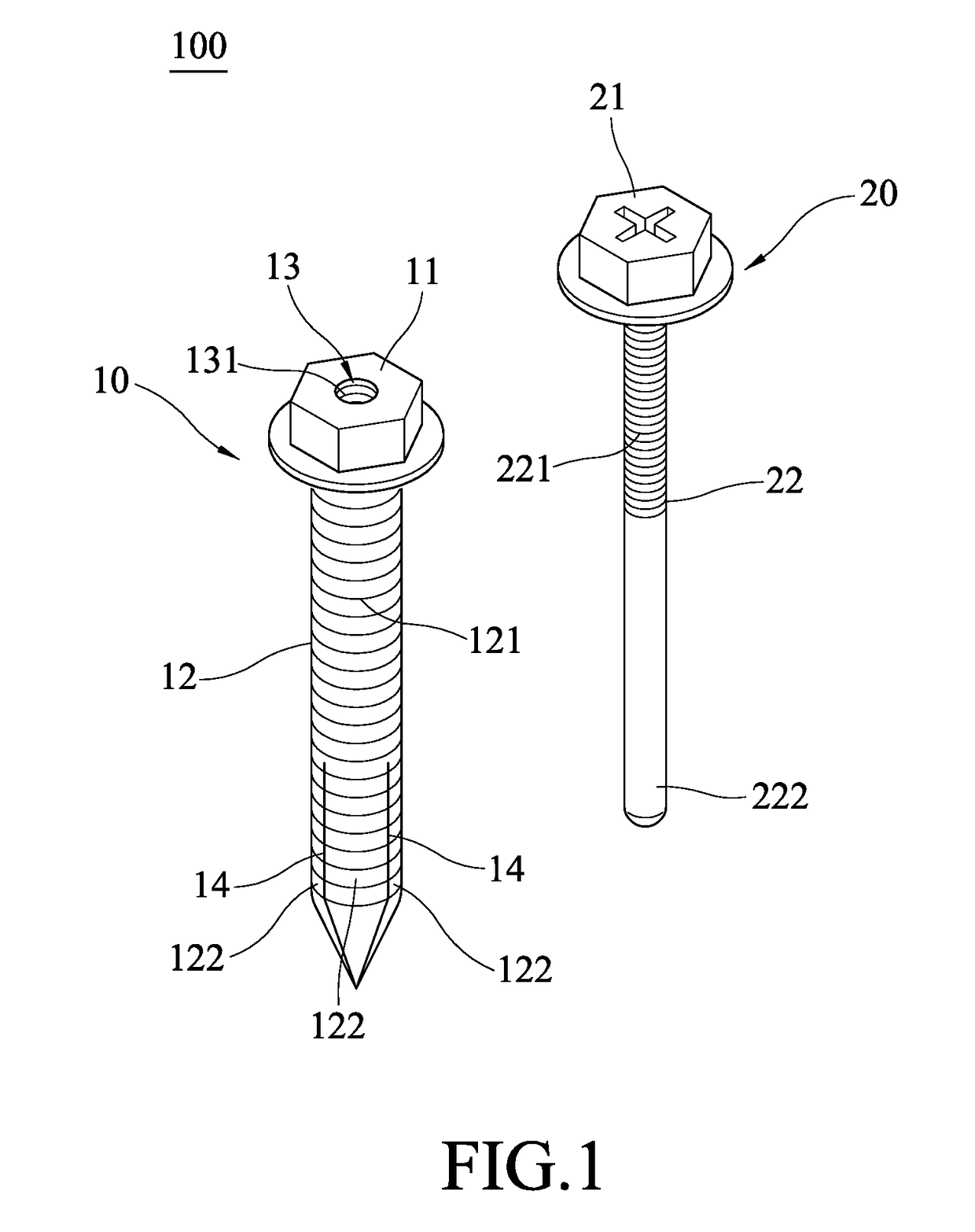 Expandable fixing device