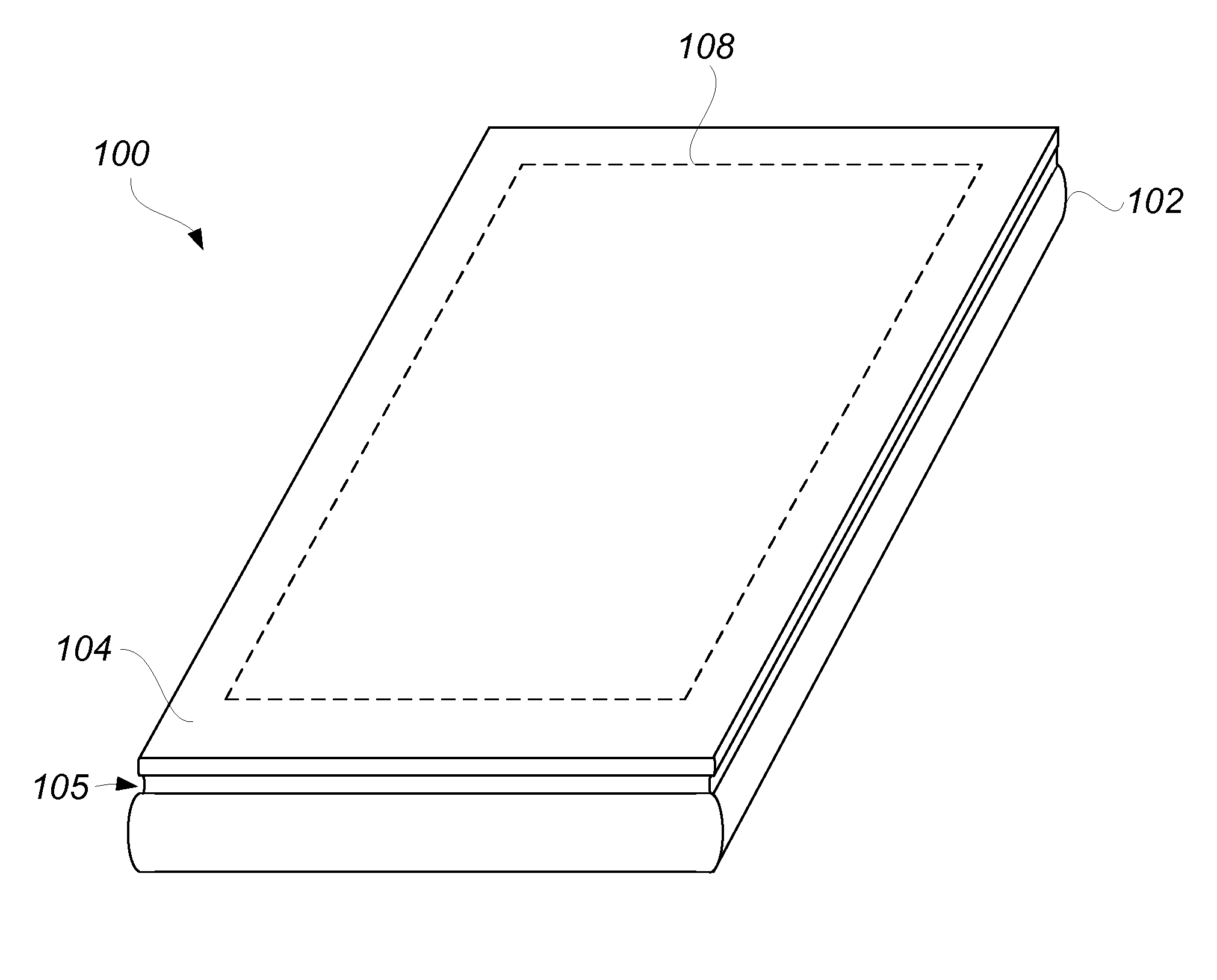 Shock mounting cover glass in consumer electronics devices