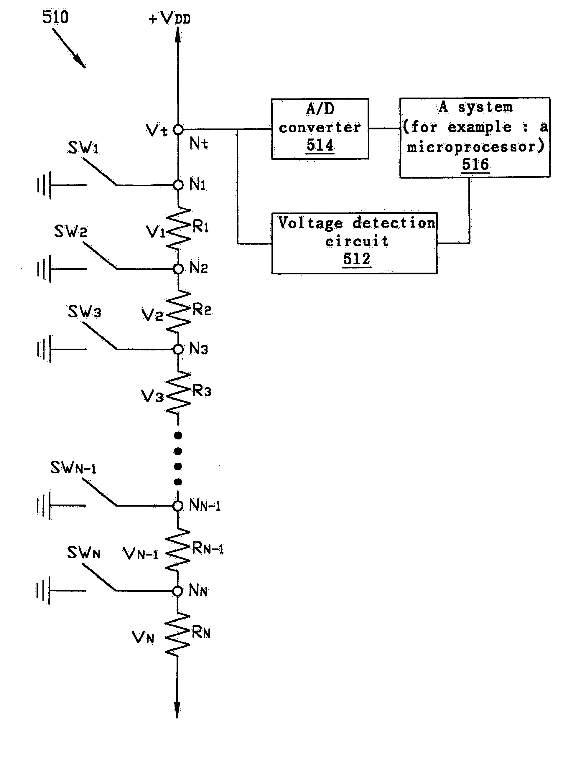 Apparatus and method of interruptible analog input