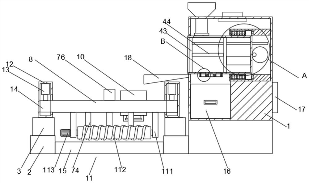 Loosening device for thick material layer of vanadium-titanium sintering machine and using method of loosening device