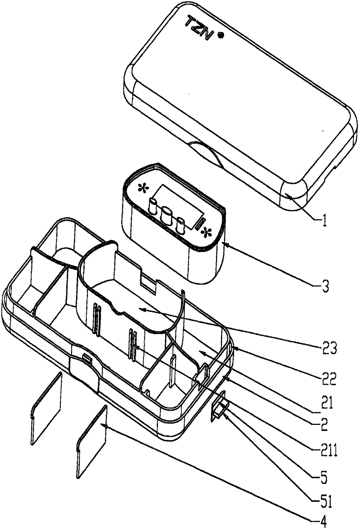 Electronic medicine box