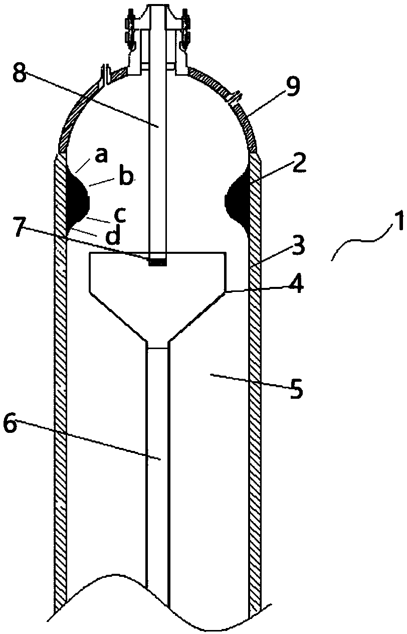 Hydrogenation-reactor inner-guide technology and design method and application thereof