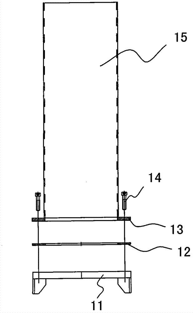 Method for integrally, nakedly and radially casting disk type radiation type magnetic conduction iron core