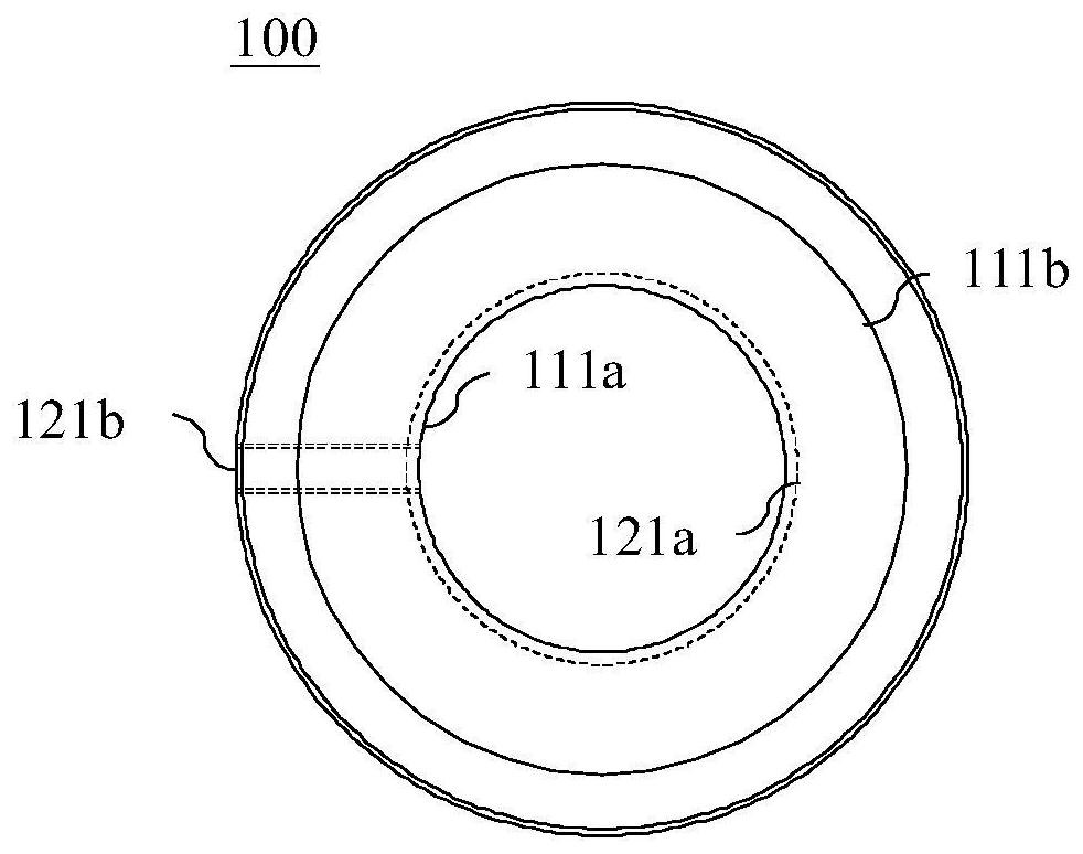 Buckling type positioning component for circular seam welding machine and circular seam welding machine