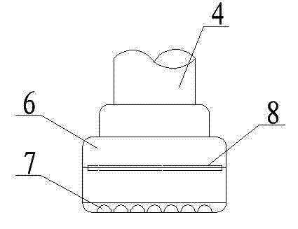 Back-siphonage ventilating device of soil pipe and sewer pipe for sanitary unit