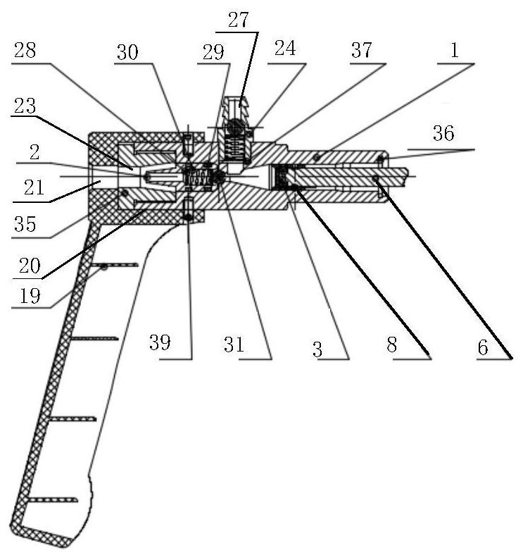 Disposable medical high-pressure jet pump and its application method