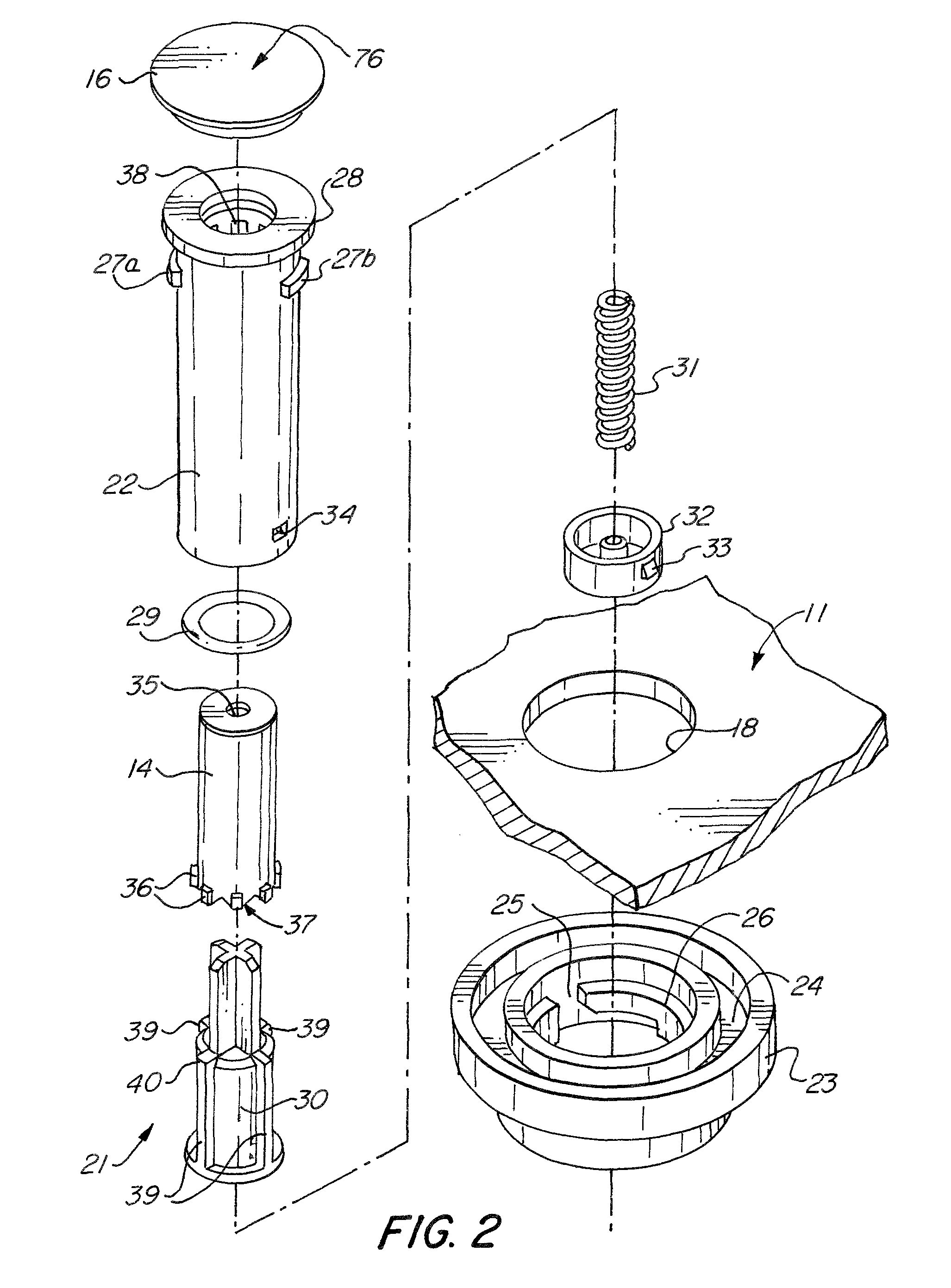 Safety system for a stove