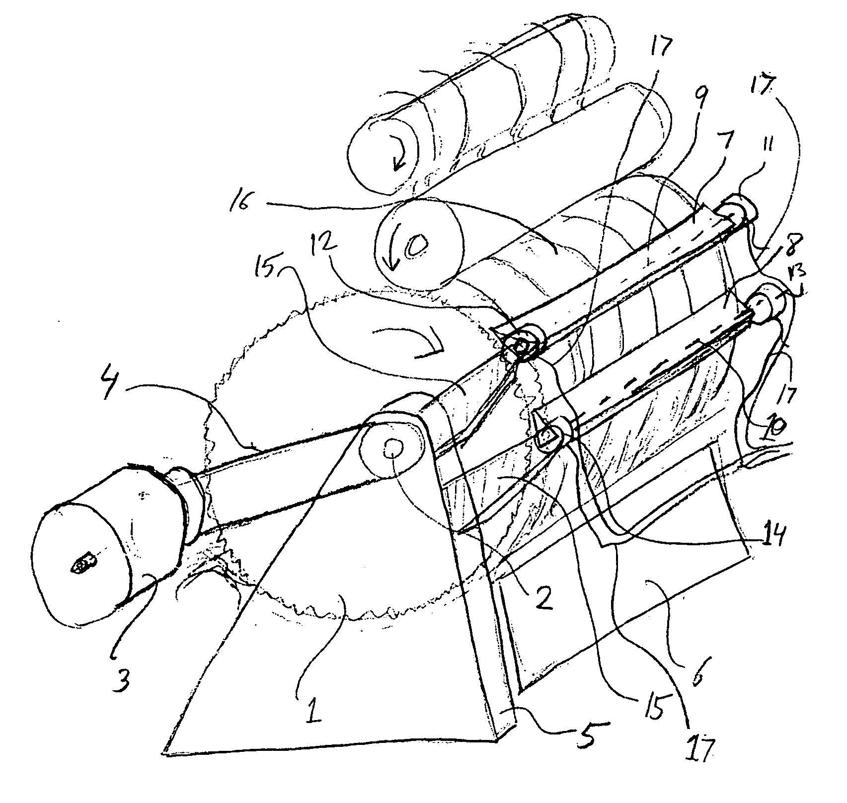 Apparatus and method for controlling the amount of trash in lint