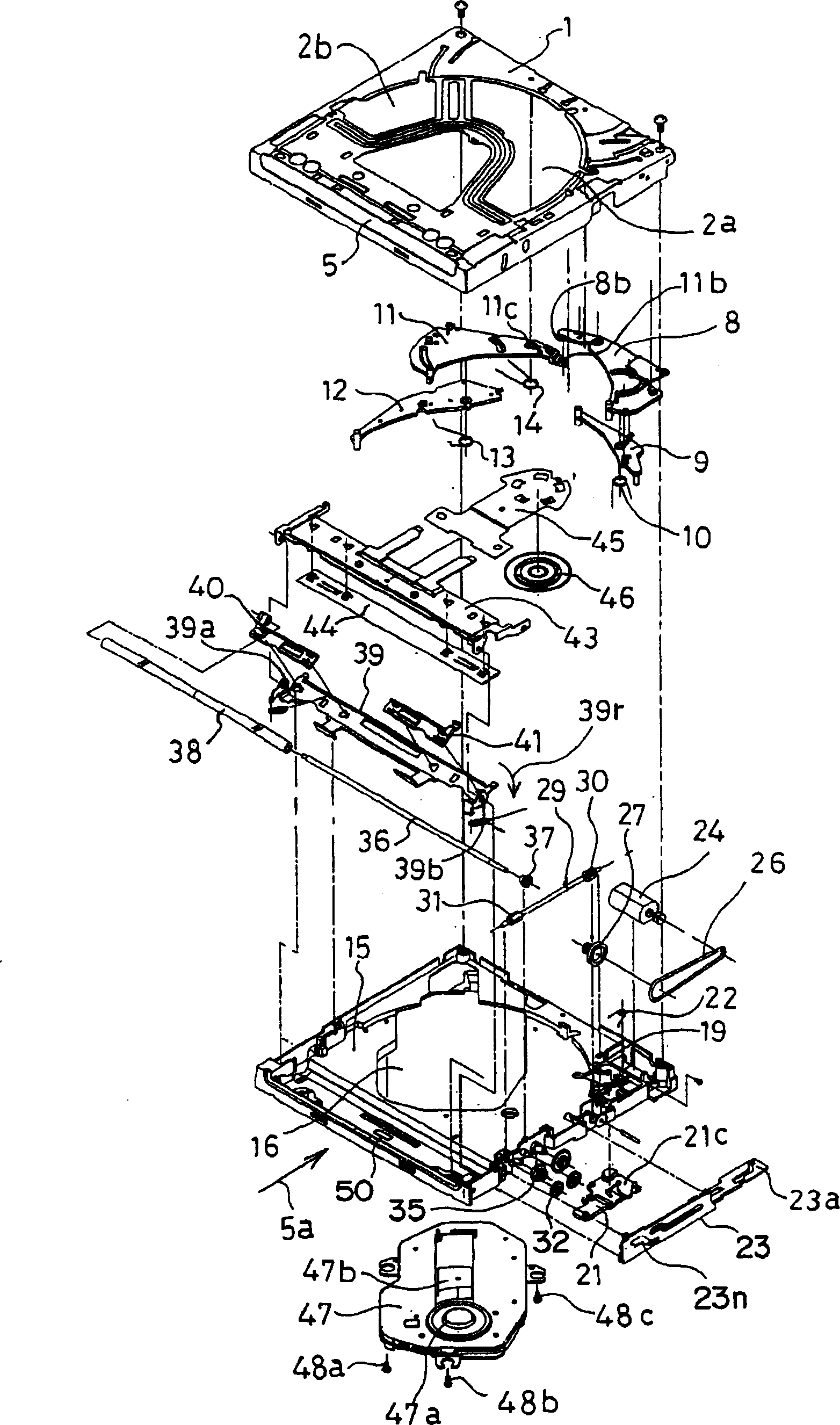 Disk loading device