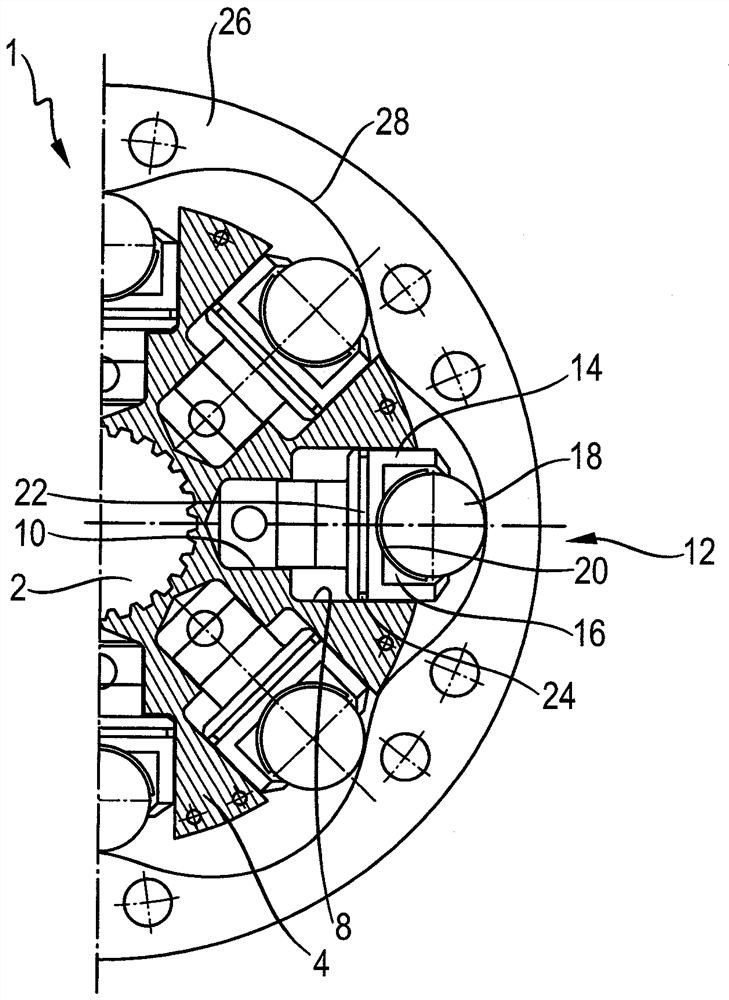 Piston unit and hydrostatic radial piston machine