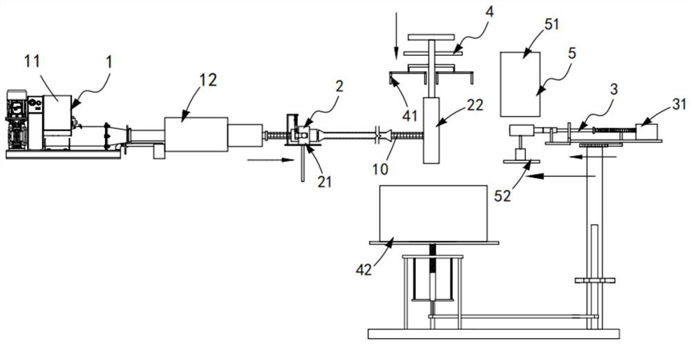 Continuous packaging equipment for furniture gap blocking rubber strips