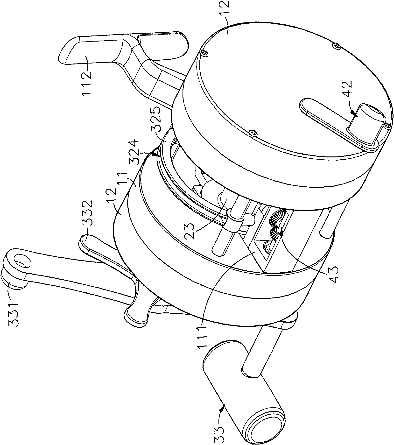 Reel rotation winder