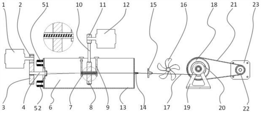 Preparation method of hybrid fiber reinforced resin matrix composite 3D printing wire