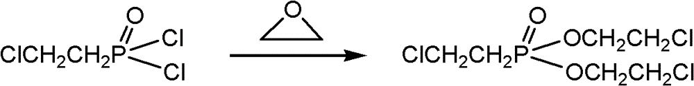 Method for preparing 2-chloroethylphosphonic acid bis(2-chloroethyl)ester