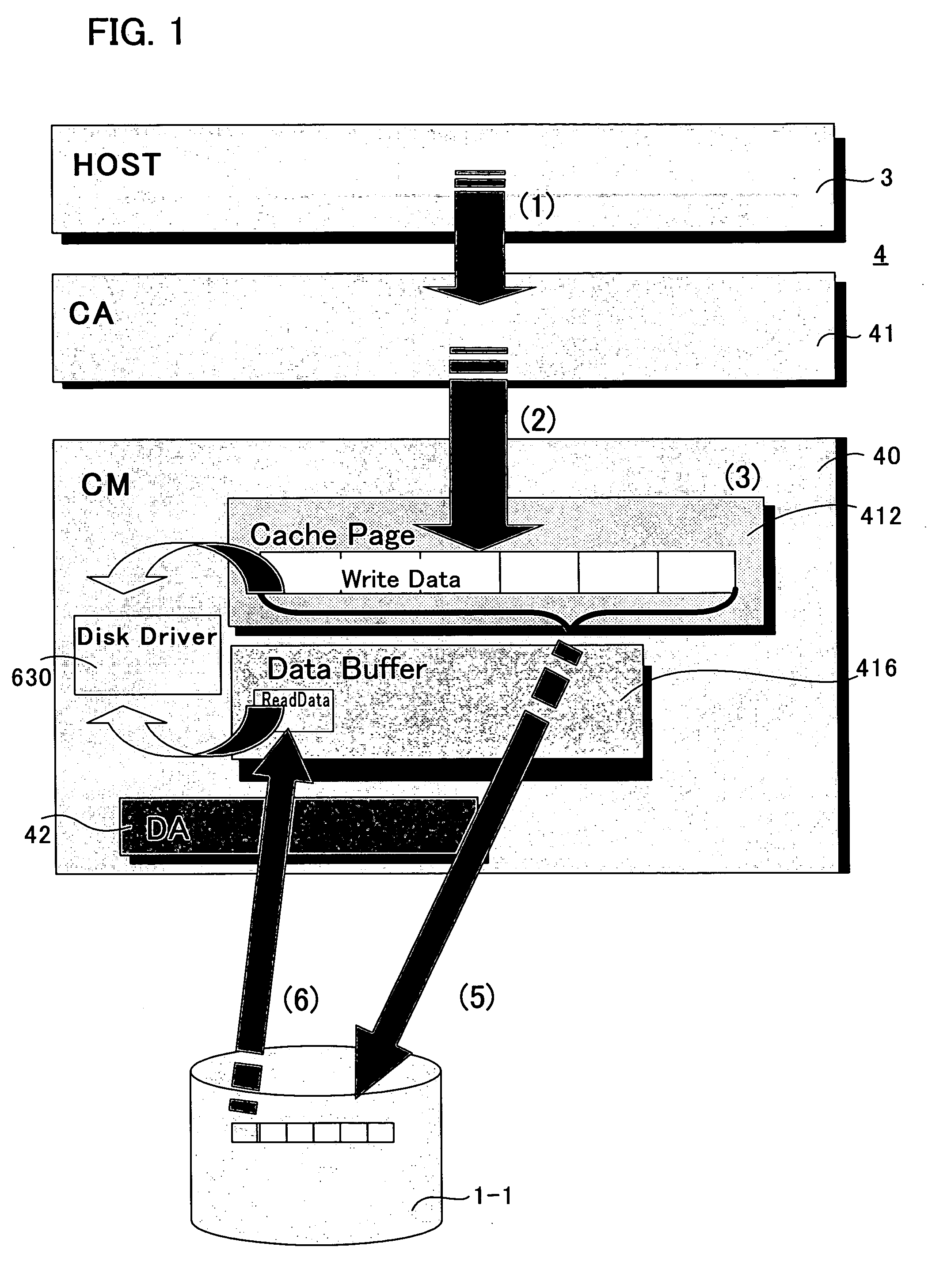 Data storage system, data storage control device, and write error diagnosis method for disks thereof