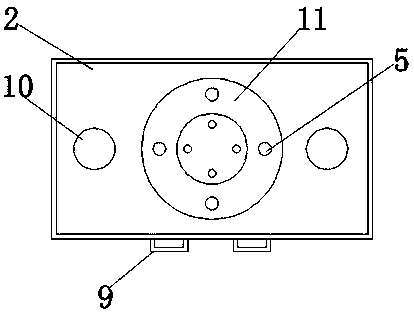 Die for automobile brake disc