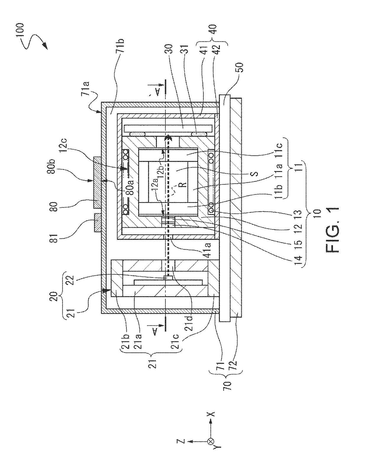 Atomic oscillator and temperature control method of atomic oscillator