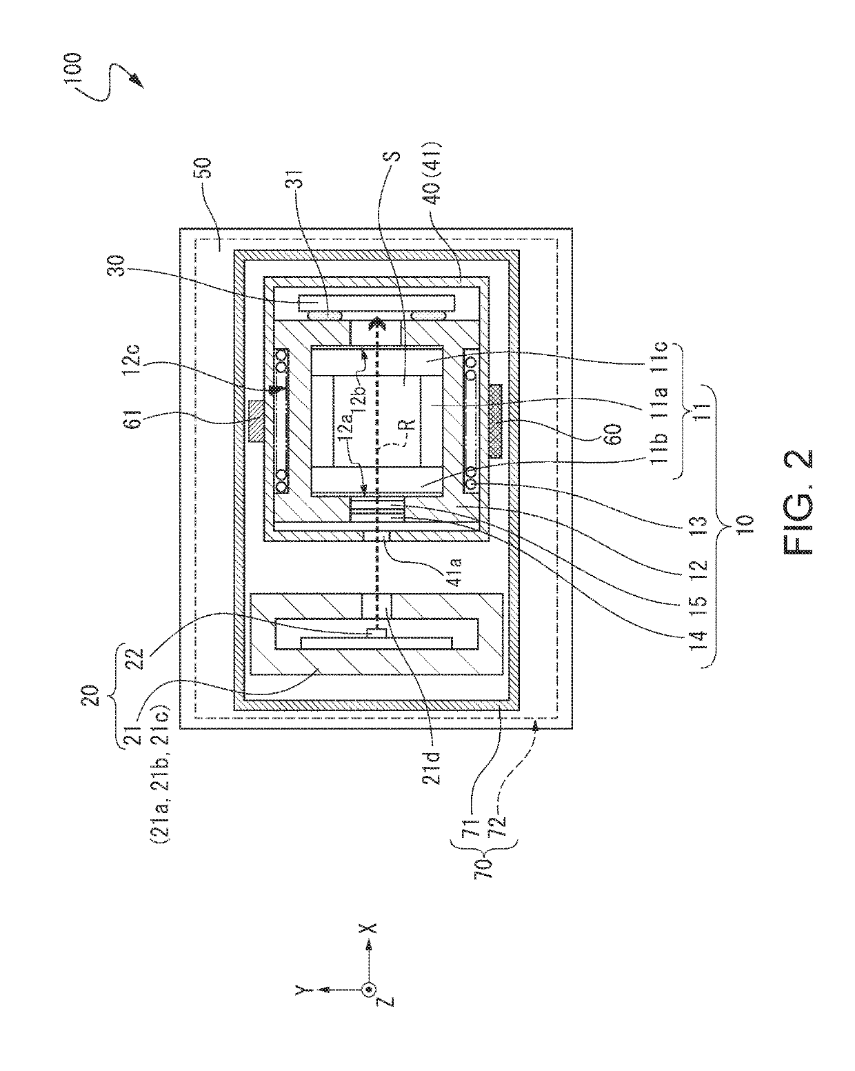 Atomic oscillator and temperature control method of atomic oscillator