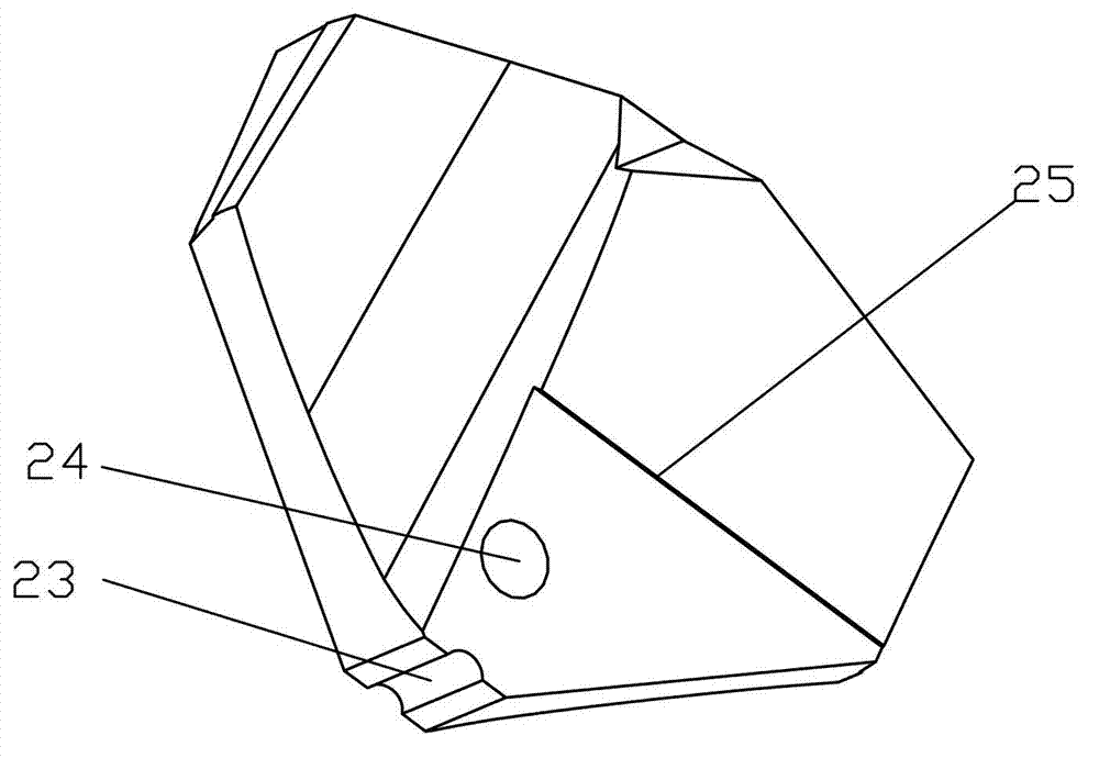 Method for manufacturing drill bit with cutting tool bit replaceable and product thereof