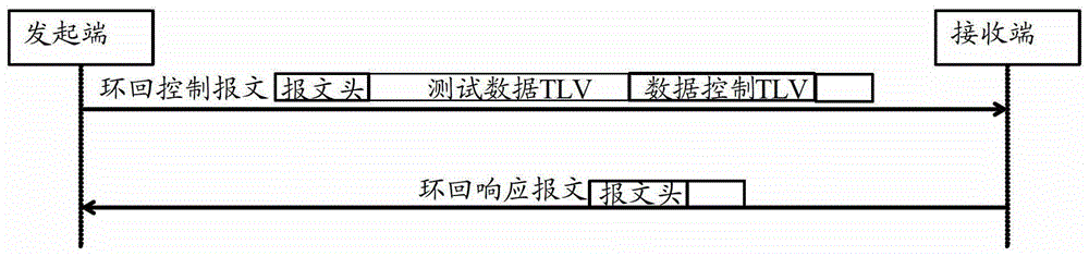 Method and device for testing throughput, receiver device and sender device