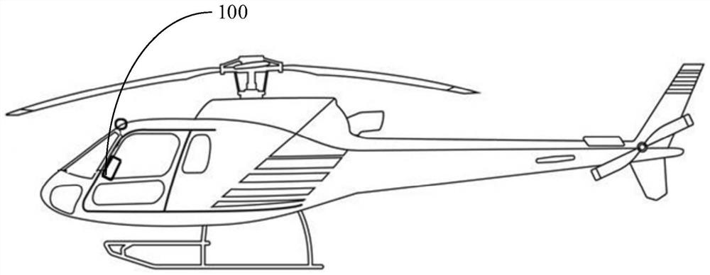 Helicopter navigation method, three-dimensional scene image generation method, device and equipment