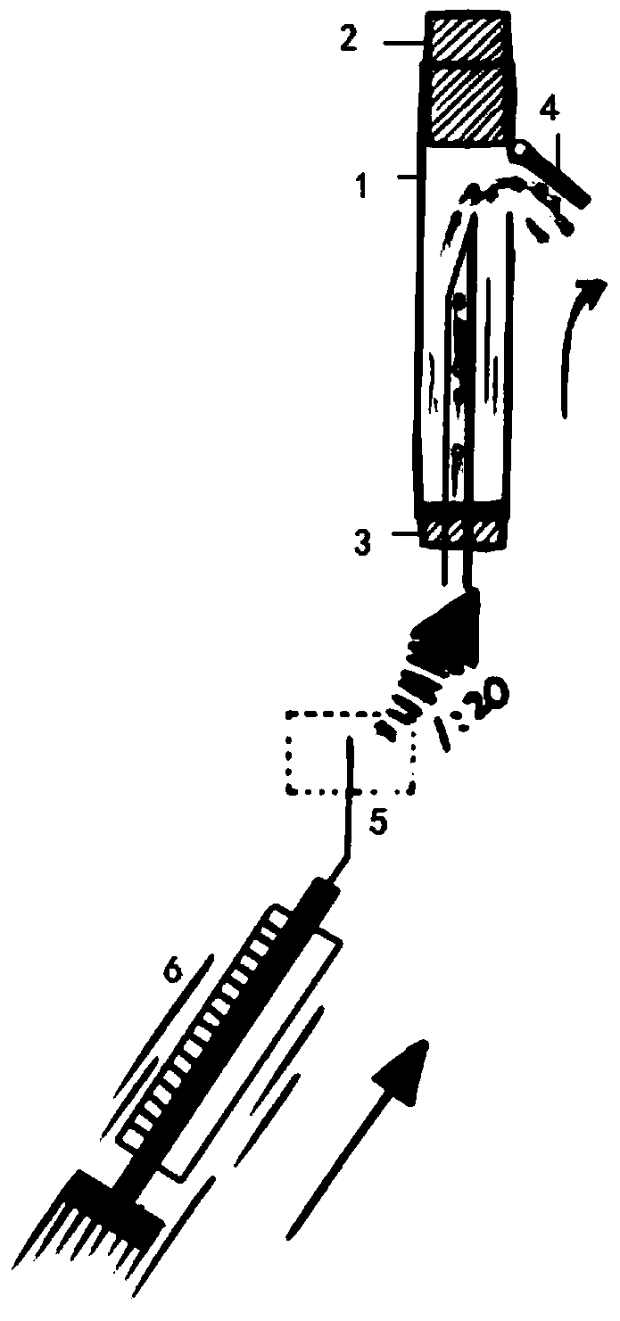 Implantable internal carotid artery constant-speed injection device and operation method thereof