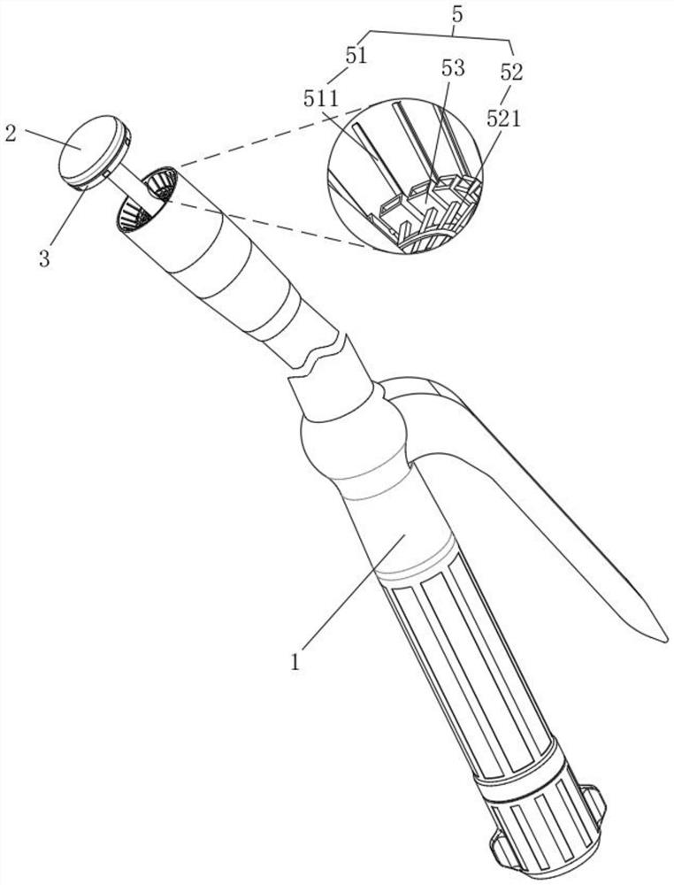 Electric anastomat with adjustable suture caliber