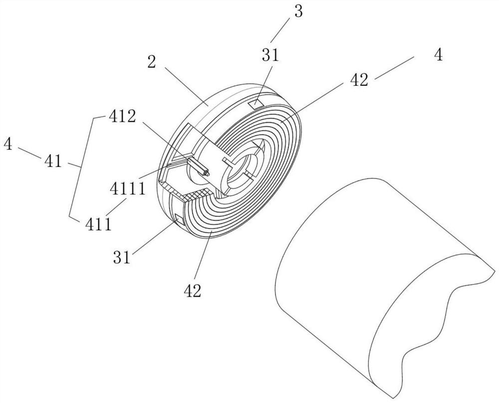 Electric anastomat with adjustable suture caliber