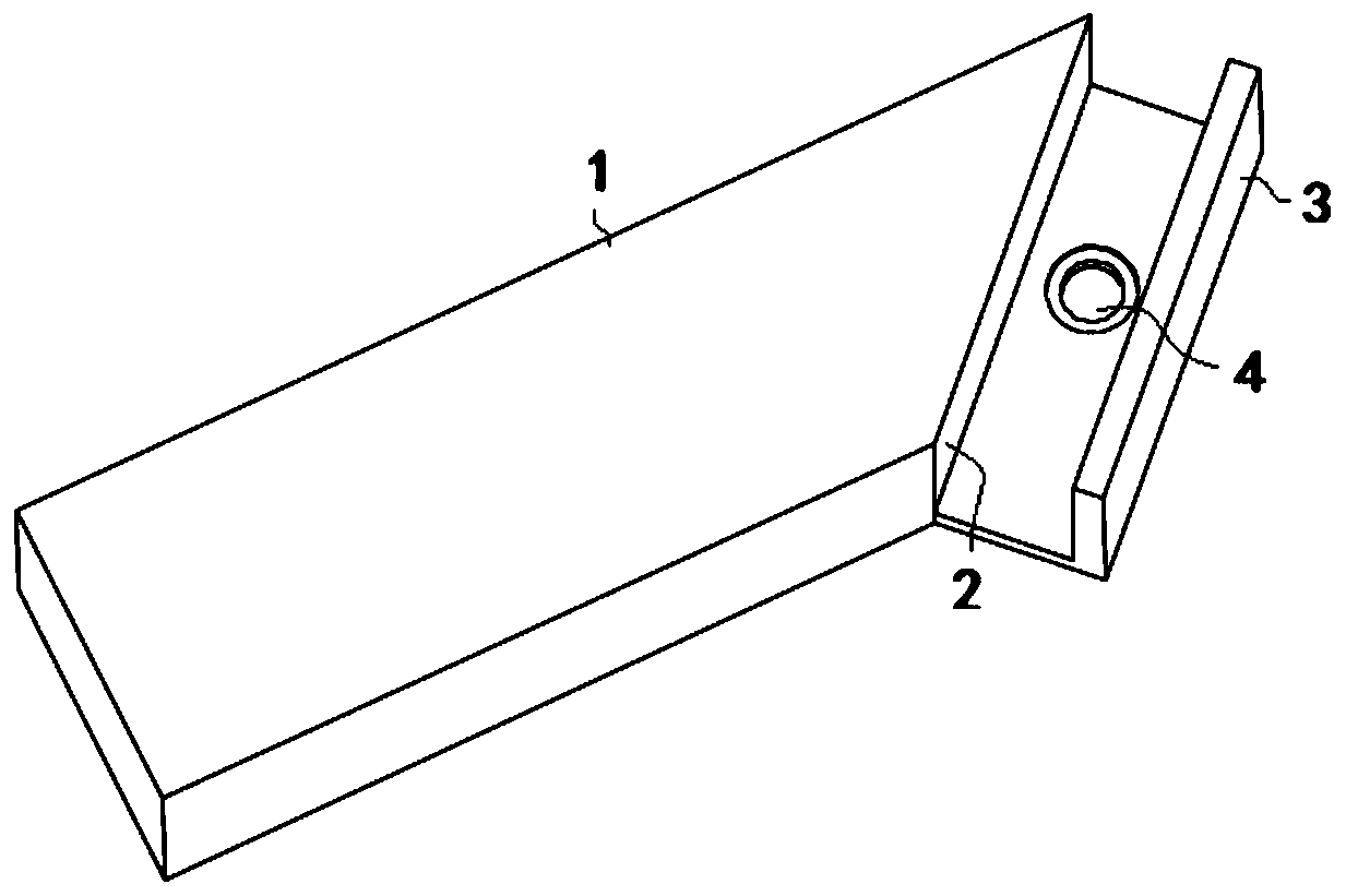 Aperture turning tool for grinding wheel finish machining and machining method thereof