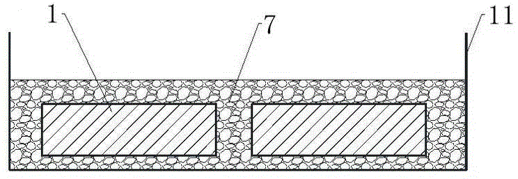 Method for manufacturing blue brick tiles