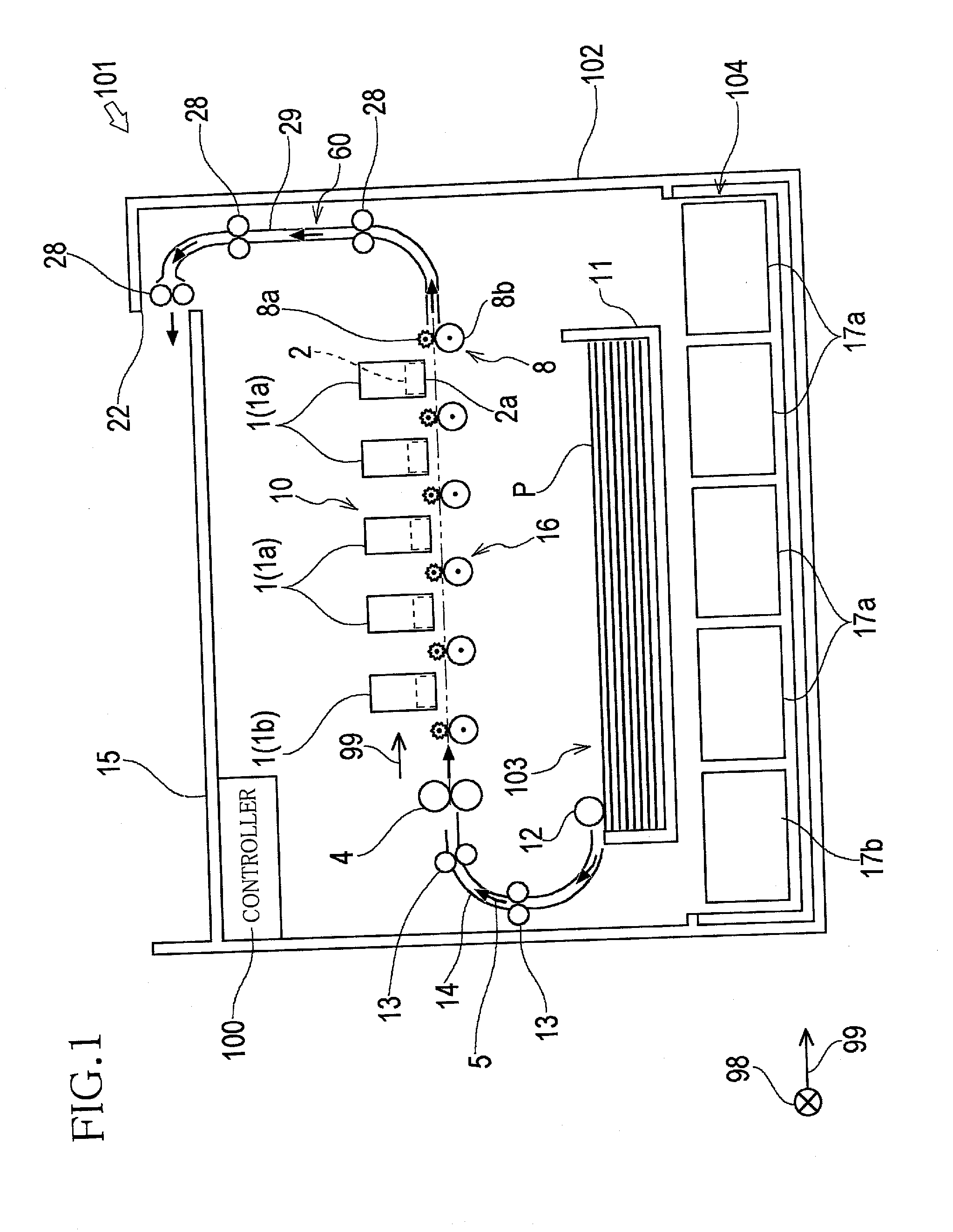 Liquid-droplet ejecting apparatus, method for controlling the same, and nonvolatile storage medium storing program for controlling the apparatus