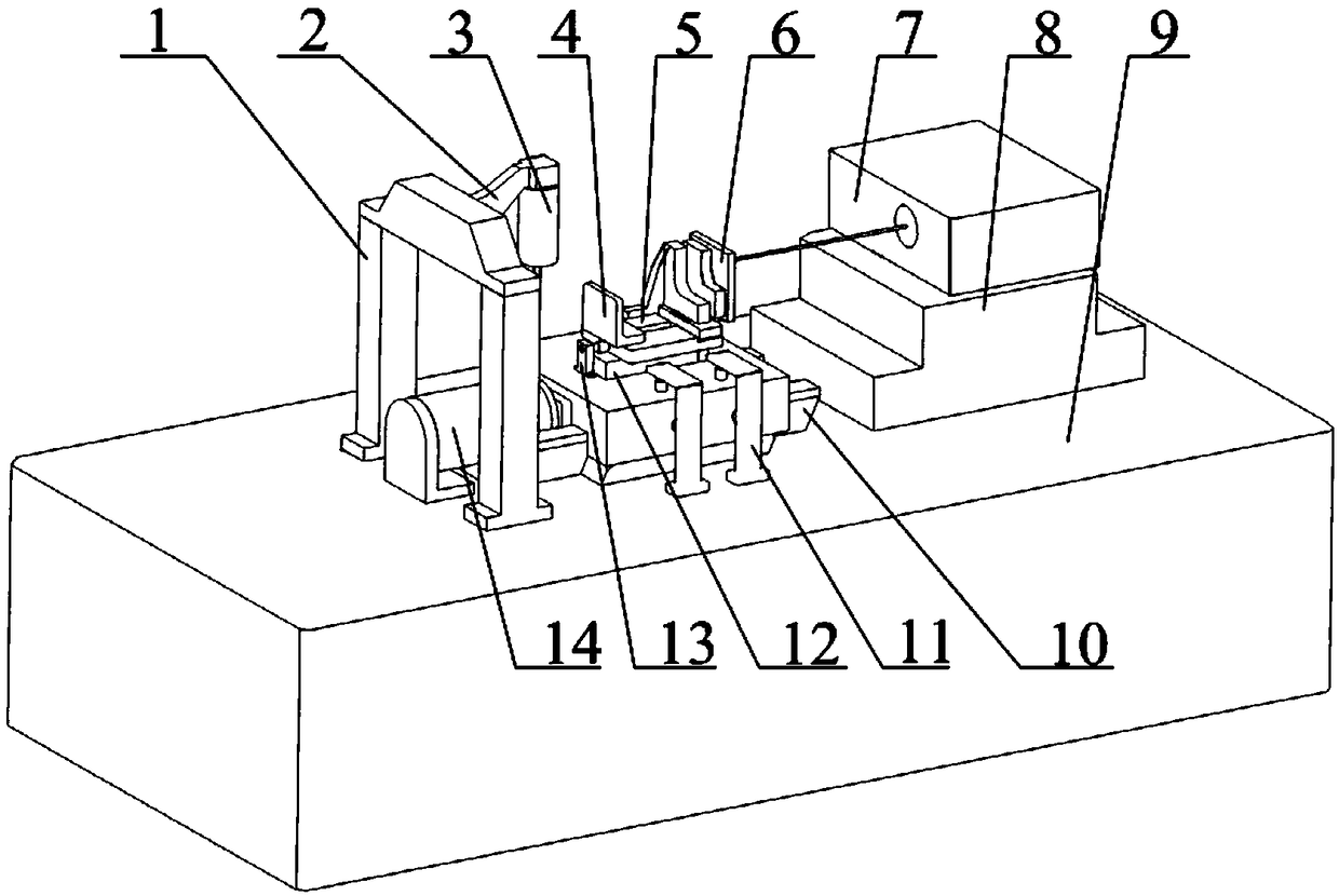 Lorentz force motor direct drive inductance sensor calibration device