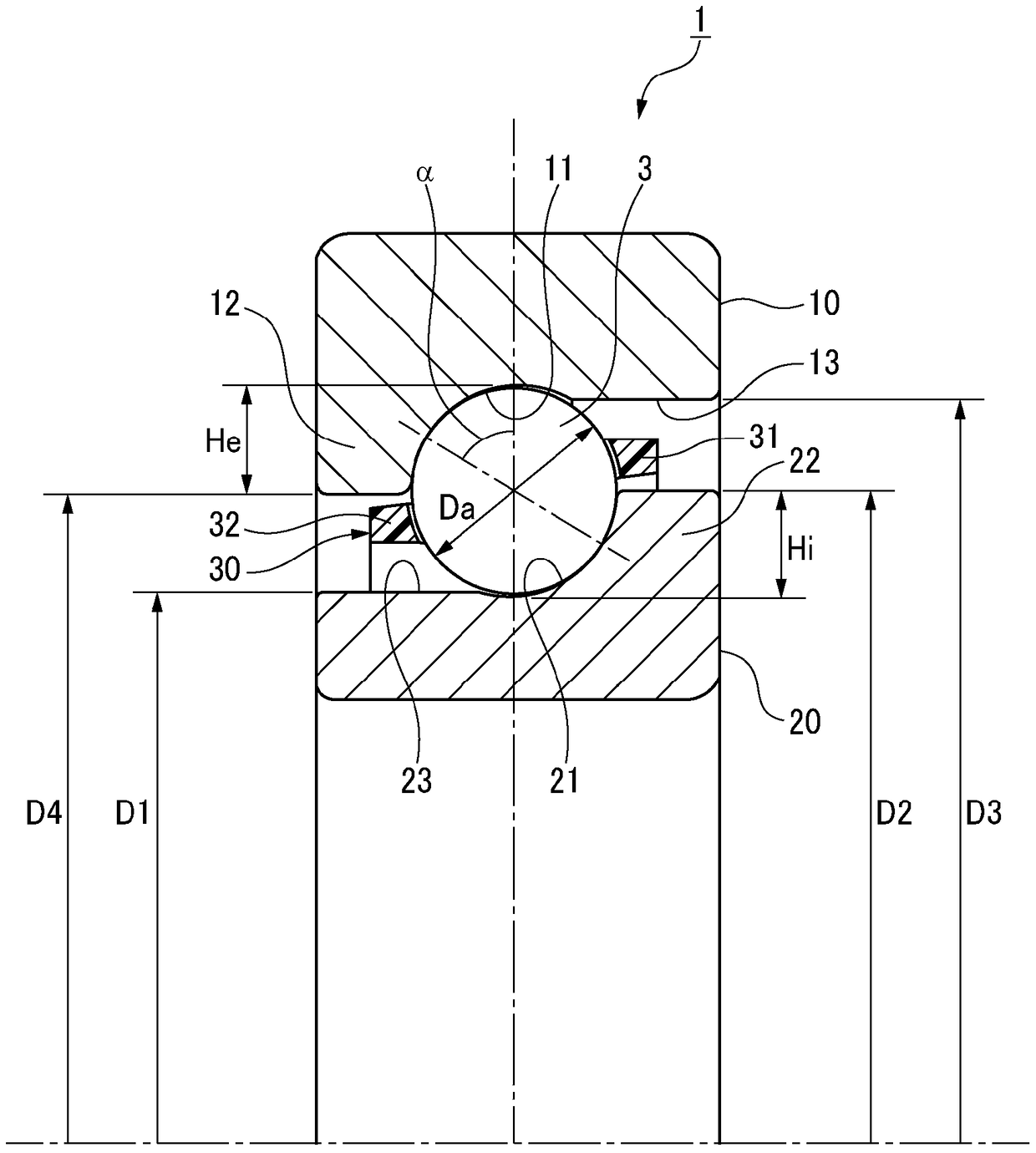 Angular contact ball bearings