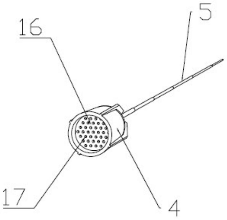 Special insulin syringe cooperating with intravenous drip