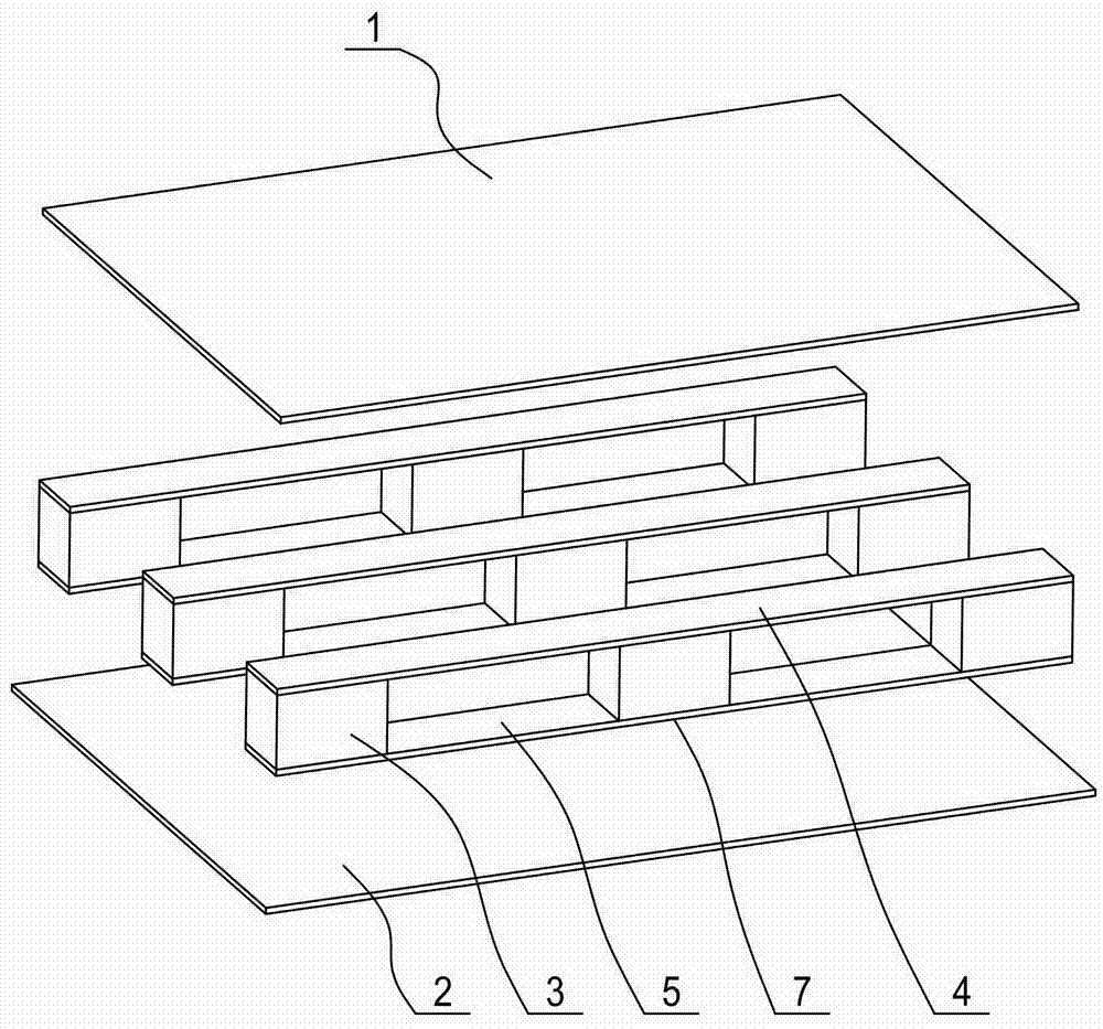 A combined paper pallet