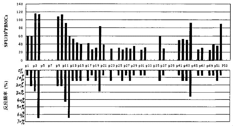 Soluble liver antigen T-cell antigen epitope and detection kit prepared therefrom