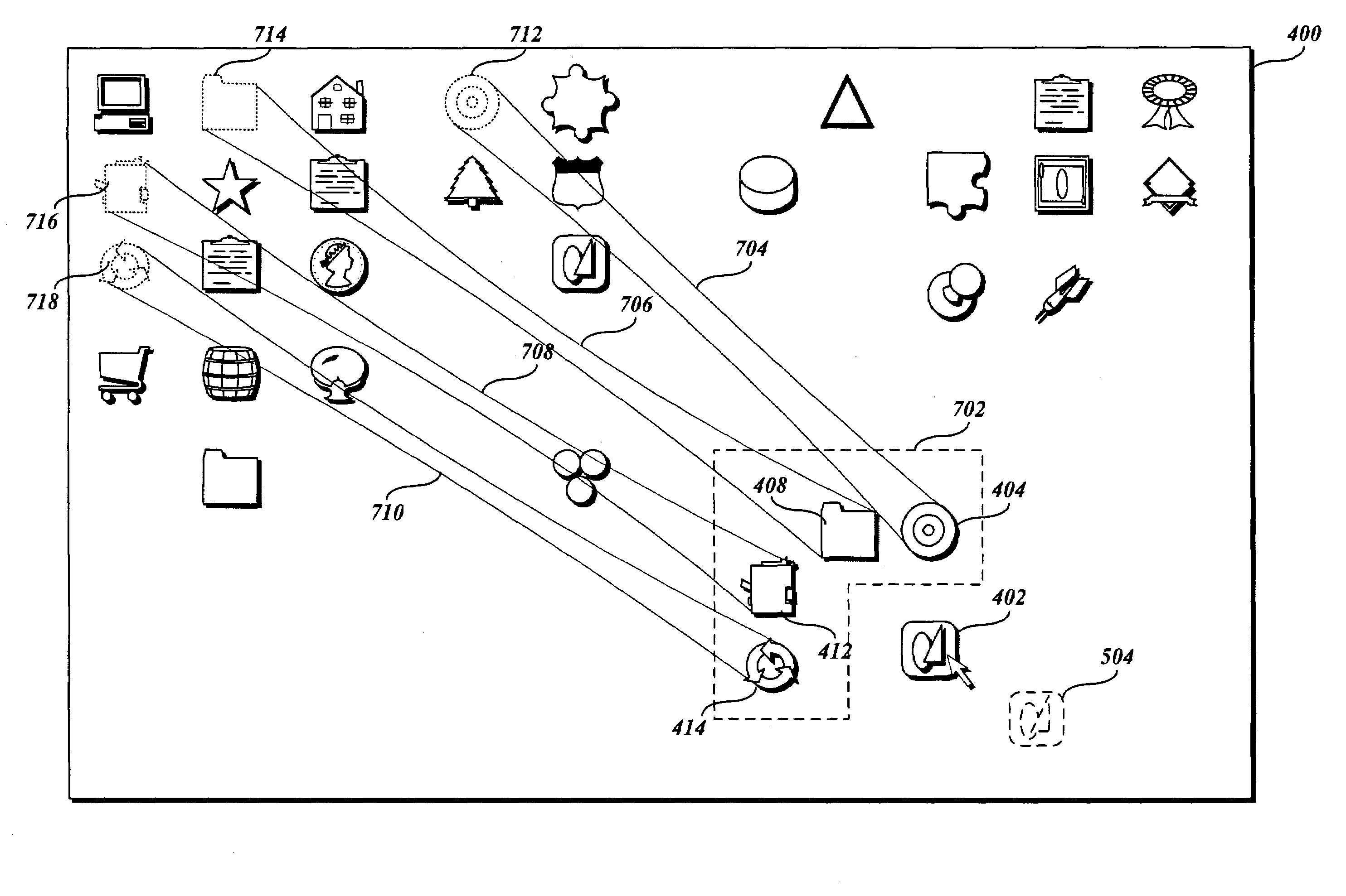 System and method for accessing remote screen content